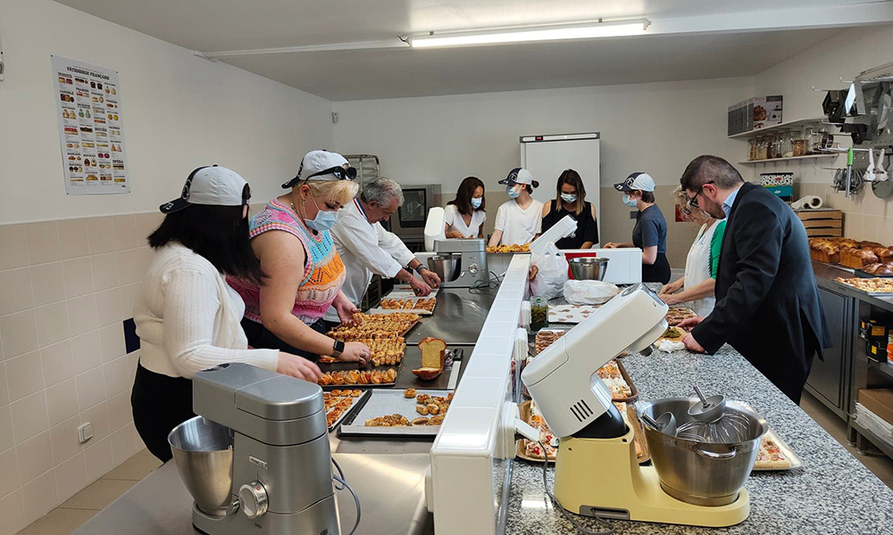 Romorantin : L'atelier pédagogique de pâtisserie partagé, inauguré